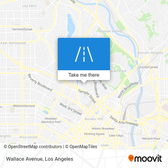 Mapa de Wallace Avenue