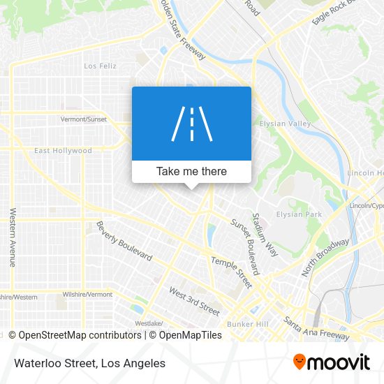 Waterloo Street map
