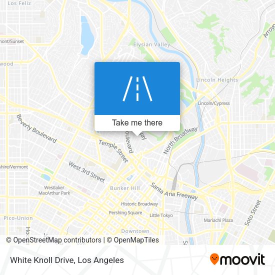 Mapa de White Knoll Drive