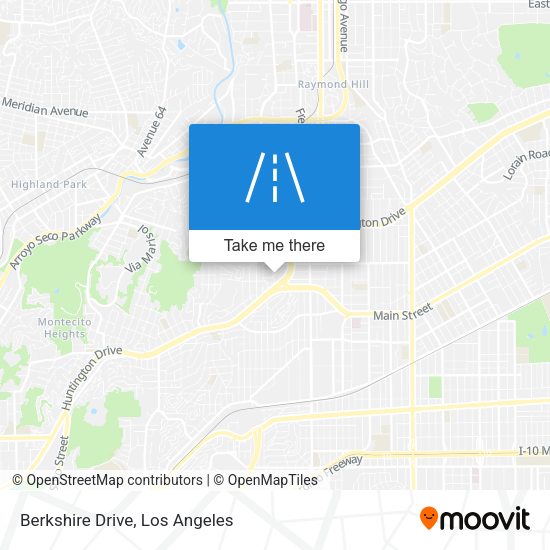 Mapa de Berkshire Drive