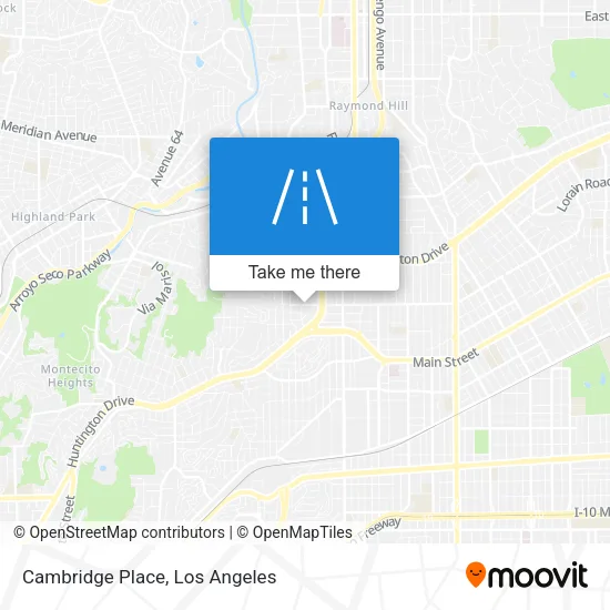 Cambridge Place map