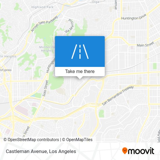 Castleman Avenue map