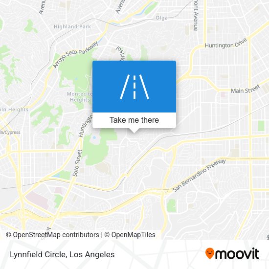 Mapa de Lynnfield Circle