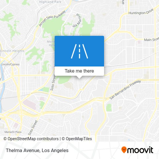Mapa de Thelma Avenue