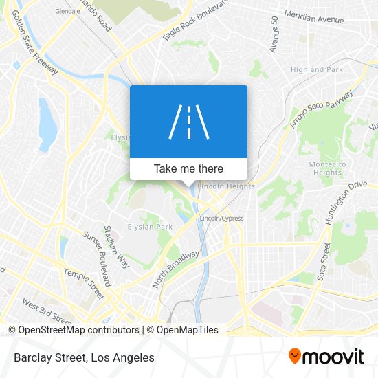 Mapa de Barclay Street