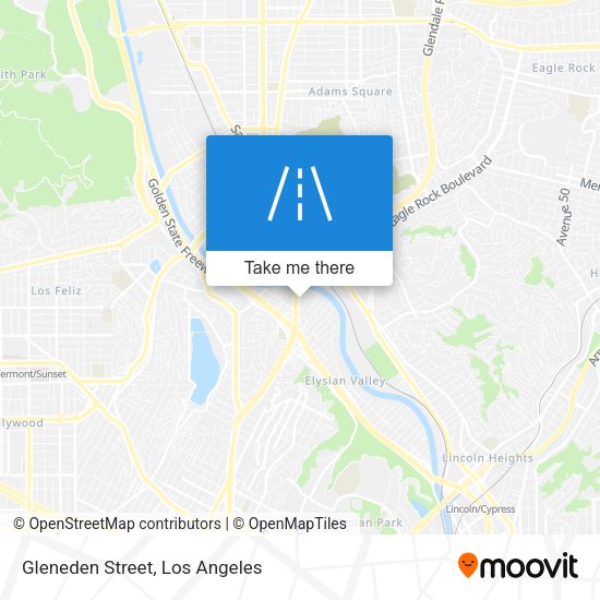 Mapa de Gleneden Street