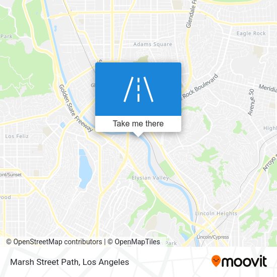 Mapa de Marsh Street Path