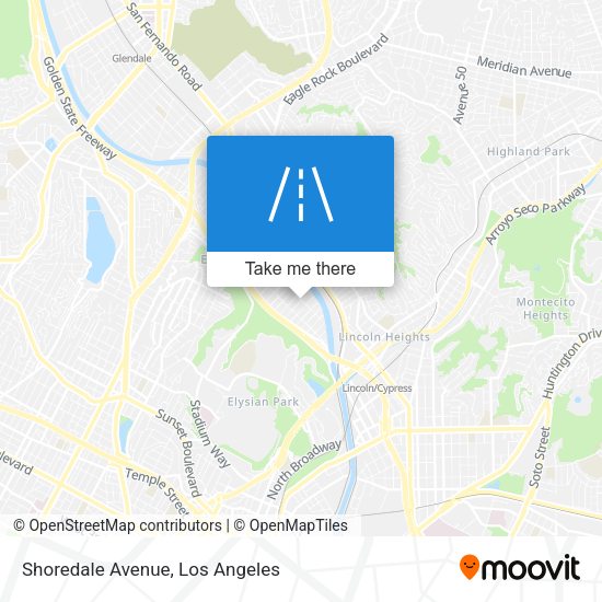 Mapa de Shoredale Avenue