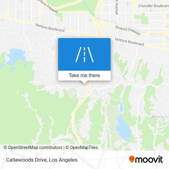 Catlewoods Drive map