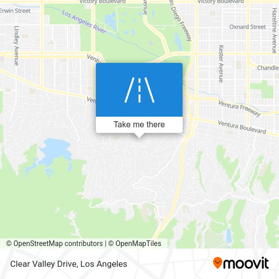 Mapa de Clear Valley Drive
