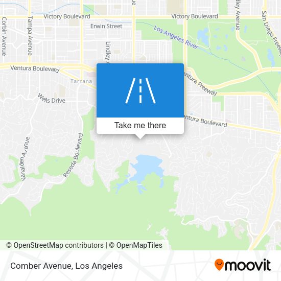 Mapa de Comber Avenue