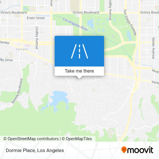 Mapa de Dormie Place