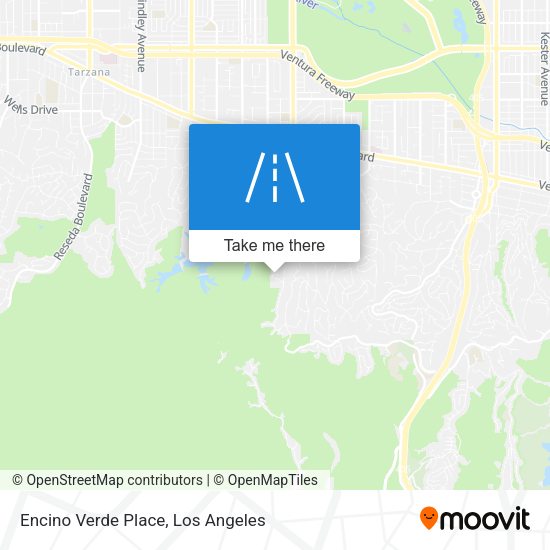 Mapa de Encino Verde Place