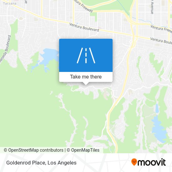 Goldenrod Place map