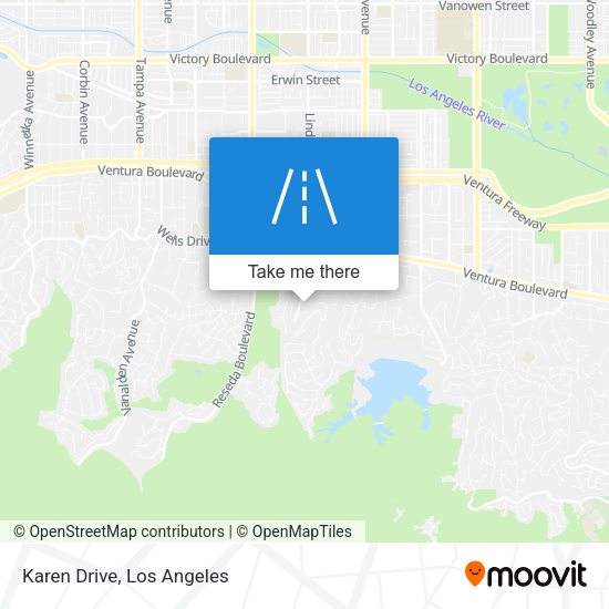 Karen Drive map