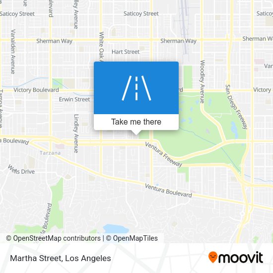 Mapa de Martha Street