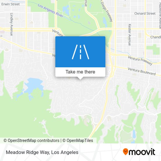 Meadow Ridge Way map