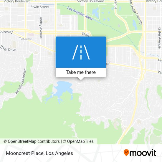 Mooncrest Place map
