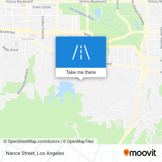 Mapa de Nance Street