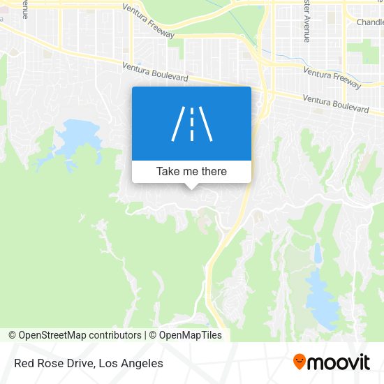 Red Rose Drive map