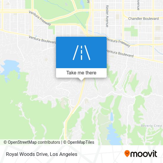 Royal Woods Drive map