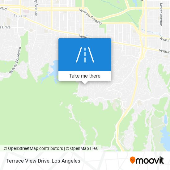 Terrace View Drive map