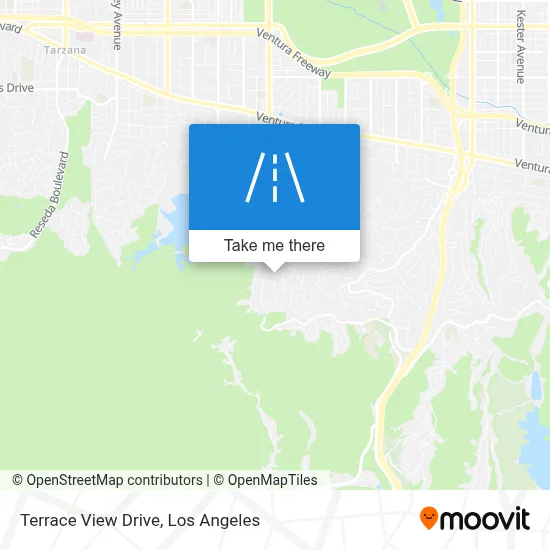 Terrace View Drive map