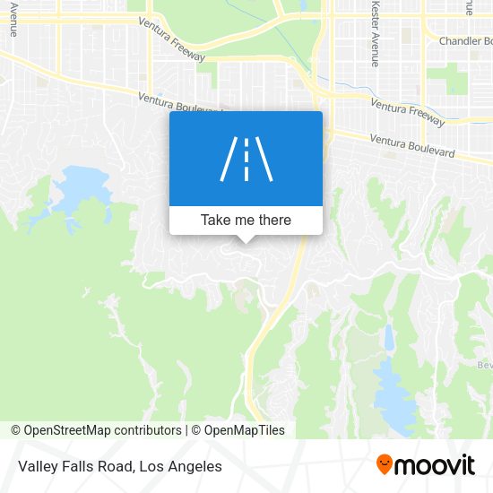 Mapa de Valley Falls Road