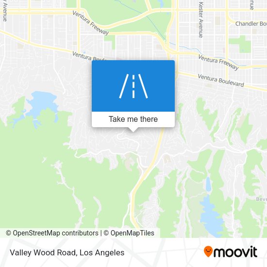 Valley Wood Road map
