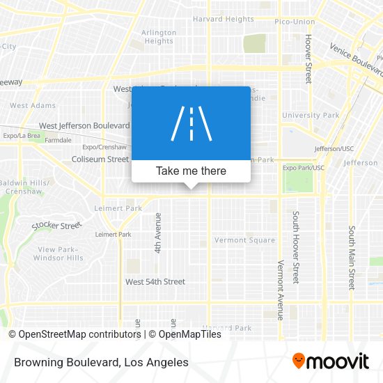 Browning Boulevard map