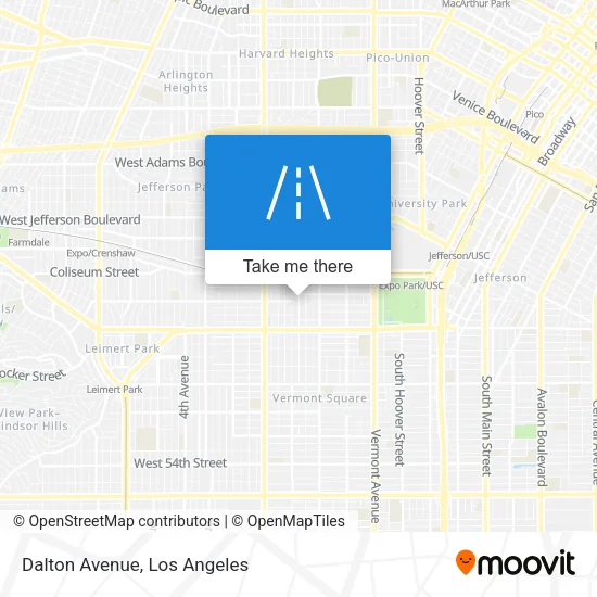 Dalton Avenue map