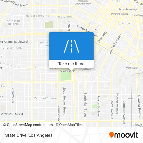 State Drive map