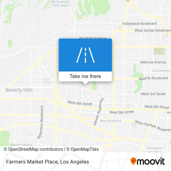 Mapa de Farmers Market Place