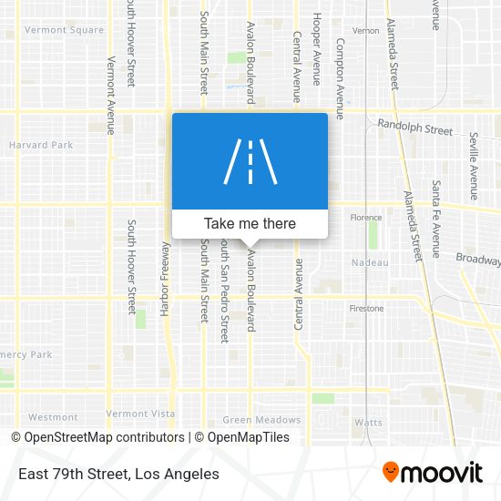 East 79th Street map