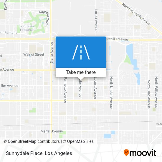 Sunnydale Place map