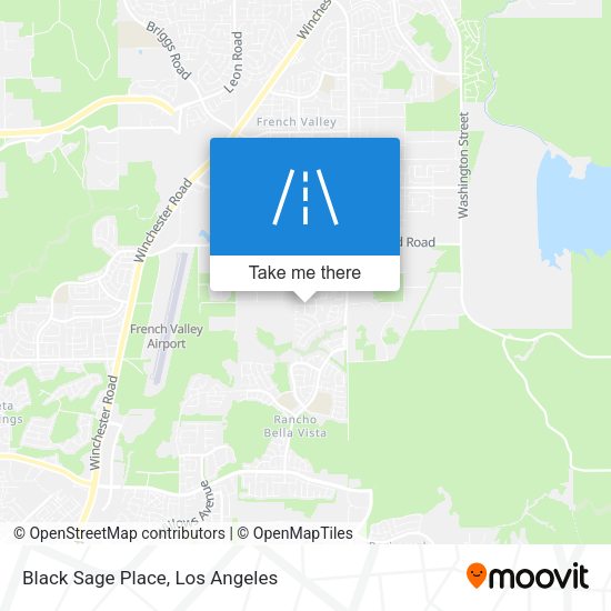 Black Sage Place map