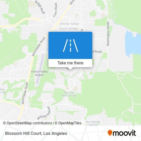 Mapa de Blossom Hill Court