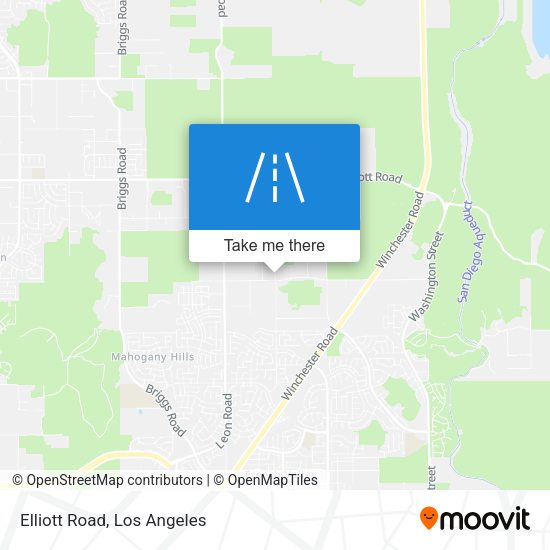 Elliott Road map