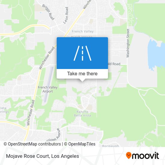 Mapa de Mojave Rose Court