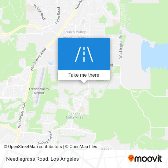 Needlegrass Road map