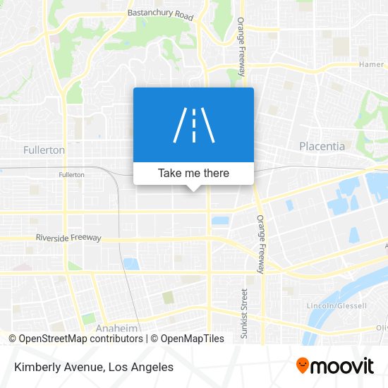Kimberly Avenue map