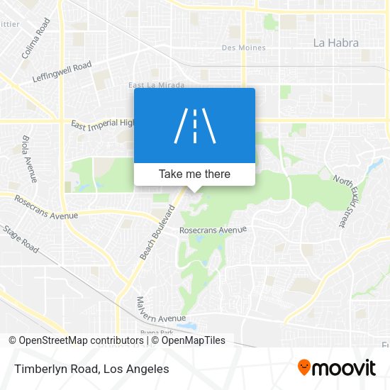 Mapa de Timberlyn Road