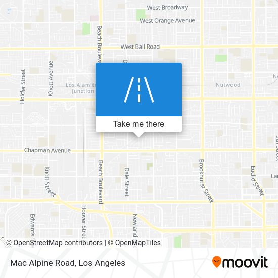 Mac Alpine Road map
