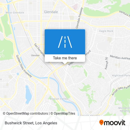 Bushwick Street map
