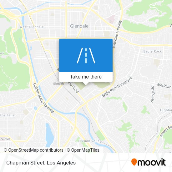 Chapman Street map