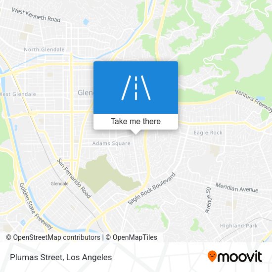 Mapa de Plumas Street