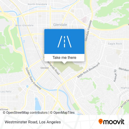 Mapa de Westminster Road
