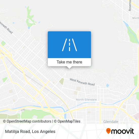 Mapa de Matilija Road