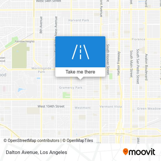 Mapa de Dalton Avenue