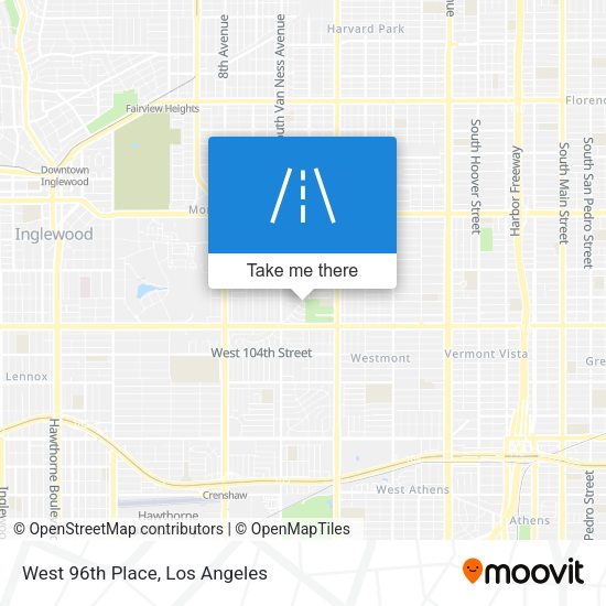 Mapa de West 96th Place
